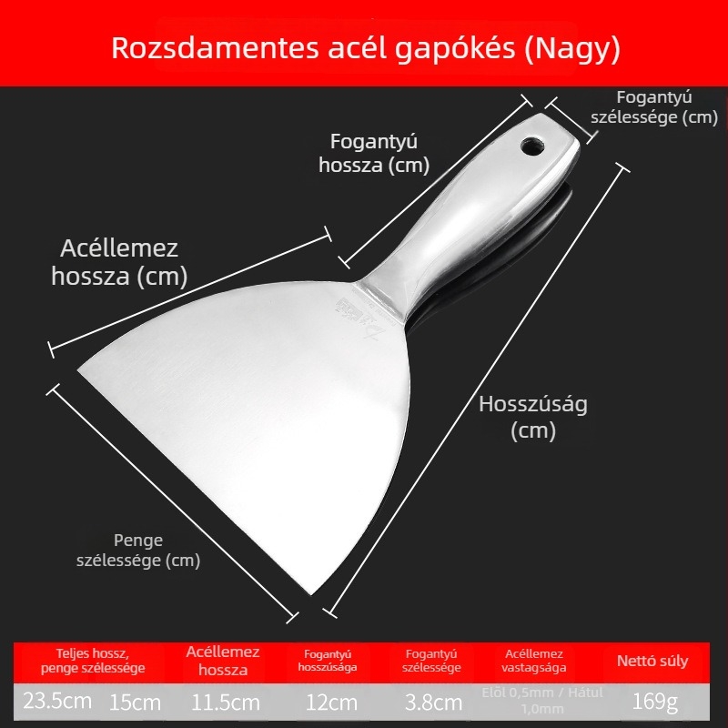 Glettvas rozsdamentes acélból, egy darabból álló kivitel, integrált sorozat, otthoni dekoráláshoz és tisztításhoz