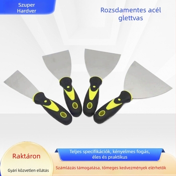 Két színű glettelő kés – tisztítóeszköz