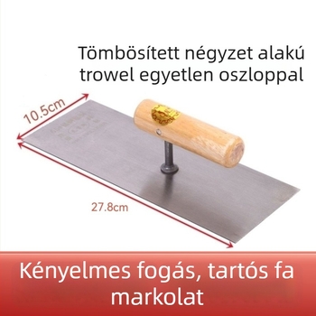 Glettvas vakoláshoz – hegyes fej, 65Mn acél, testreszabható gyártás, Tianzi márka