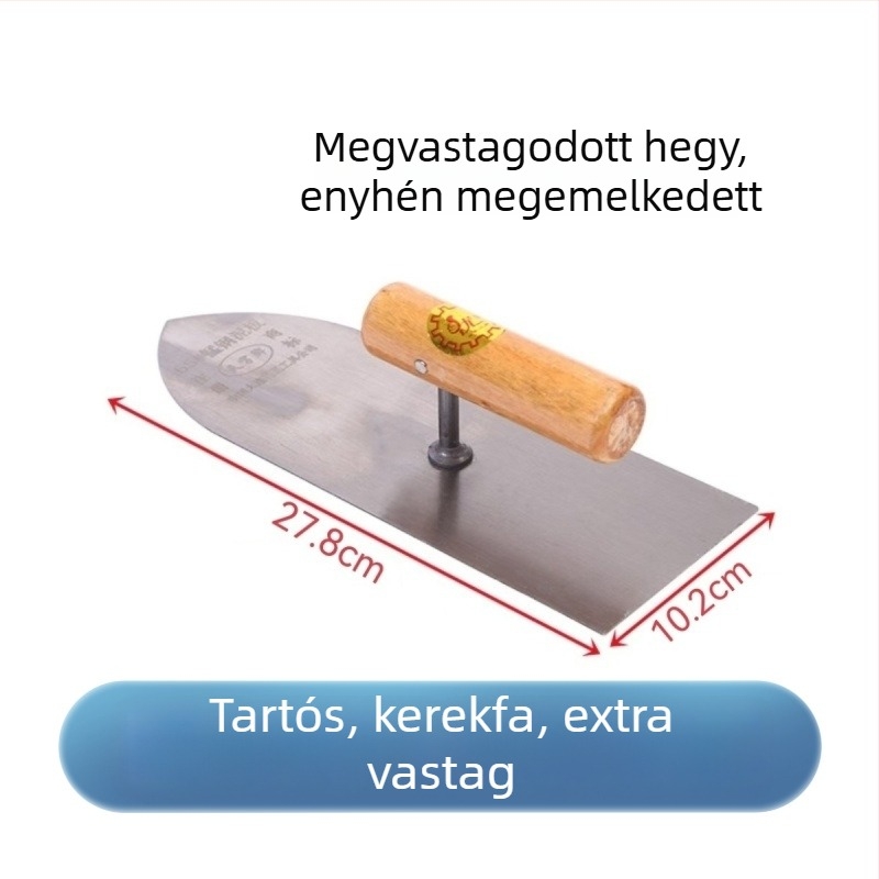 Glettvas vakoláshoz – hegyes fej, 65Mn acél, testreszabható gyártás, Tianzi márka