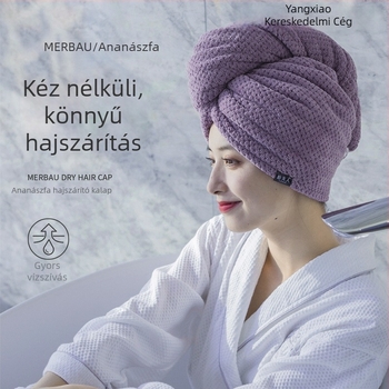 Száraz haj sapka, ultrafinom mikroszálas anyag, 100–119 g, FD1216114122, 10 db