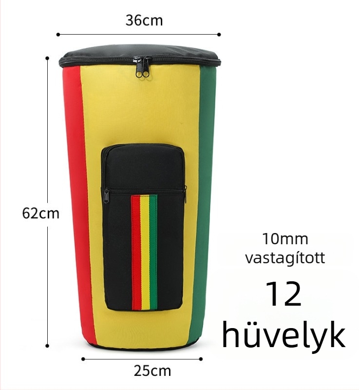 Oxford anyagból készült hangszer táska, poliészter bélés, geometriai mintázat, légáteresztő dizájn és görbe vállpánt