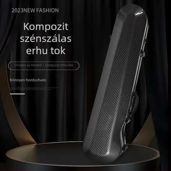 Erhu doboz ABS-PC burkolattal; vízálló; ultrakönnyű; kopásálló; hátizsákkal használható légpárnás vállpánttal