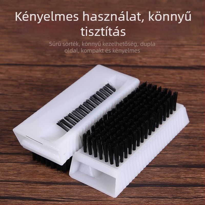 Orvosi kéztisztító kefe a köröm közötti réshez, kétoldalas puha sörtéjű, csúszásmentes fogantyú, hőálló, fertőtlenítéshez