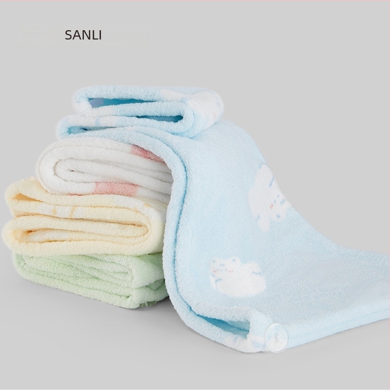 Haj törölköző Sanli - korall velúr, 150D, nyomtatás, Termék szám h141