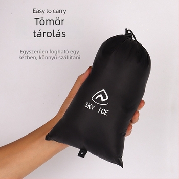 Uniszex cipőfedő duck-down szigeteléssel, csúszásmentes talppal, vízálló, kültéri használatra, téli–tavaszi–ősz szezonokra