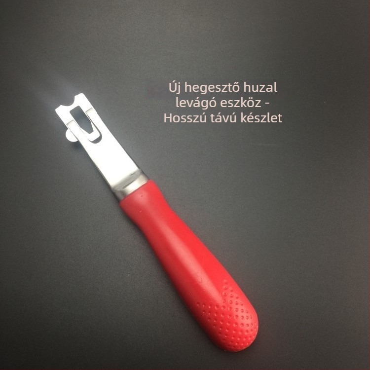 Szintező kaparóeszköz PVC hegesztődróttal és padlókaparóval — Repair blade modell, szélesség testreszabható