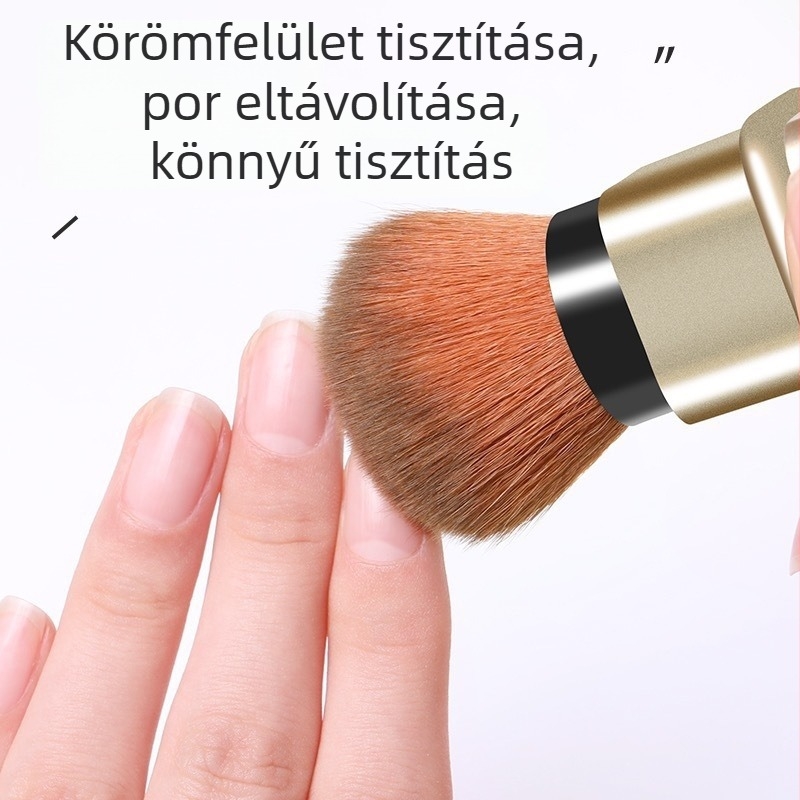 Pirosító ecset nylon sörtével, műanyag nyele, teleszkópos kialakítás, egységcsomag
