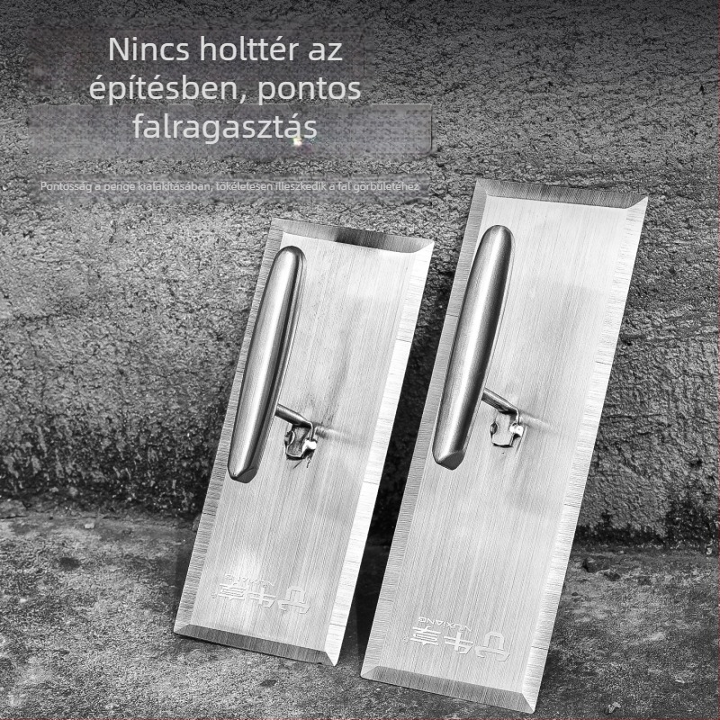 Enjoy Rozsdamentes acél glettvas – lapos penge, vakolat és falazás számára, ipari minőség