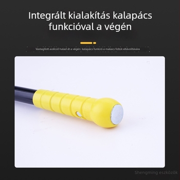 Súlyozott alumíniumötvözetű fugatisztító kés, többfunkciós kaparó a csempe lerakásához és ragasztó eltávolításához