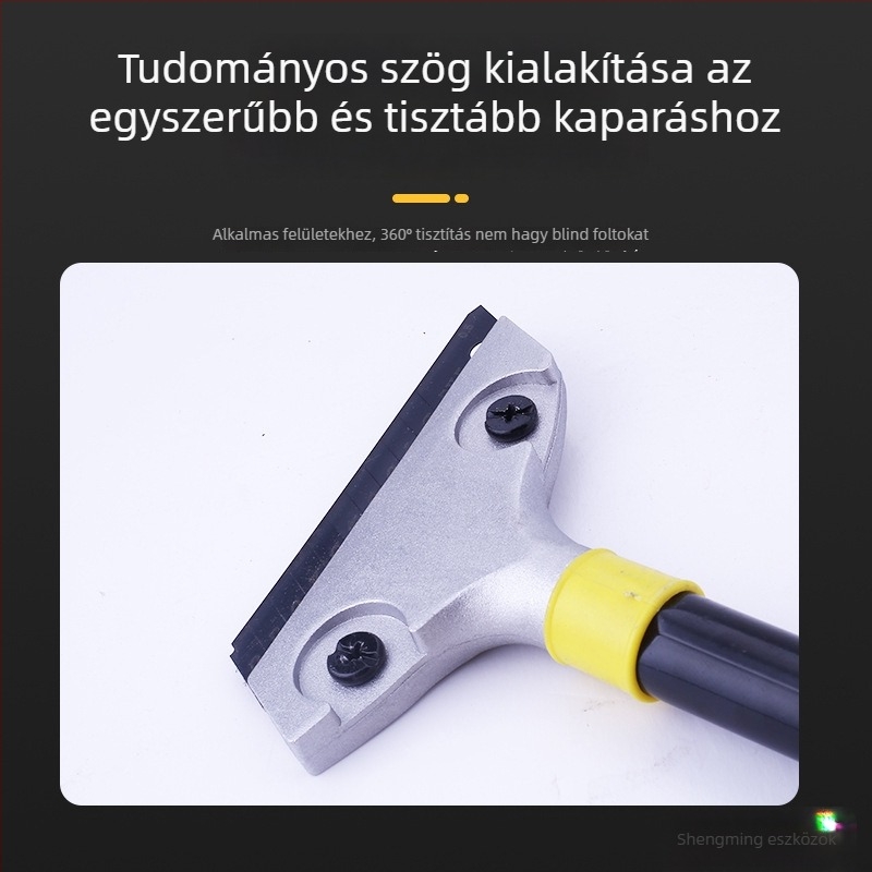 Súlyozott alumíniumötvözetű fugatisztító kés, többfunkciós kaparó a csempe lerakásához és ragasztó eltávolításához