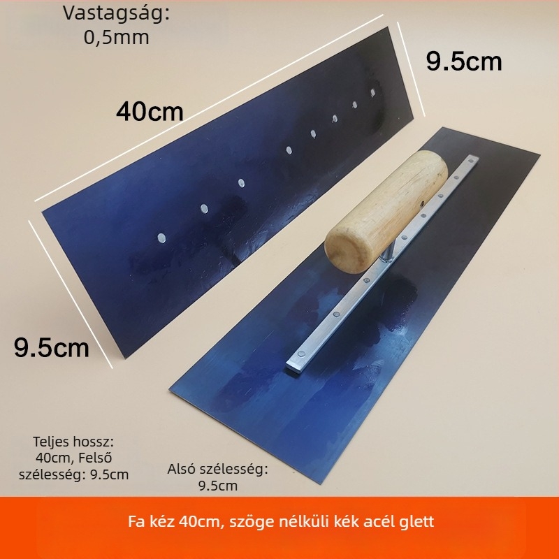 Mangán acél vakolatkanál glethez