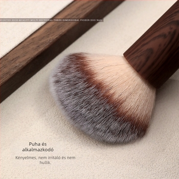 Köröm-művészeti pormentesítő ecset – finom, puha sörték, előkezeléshez és por eltávolításához