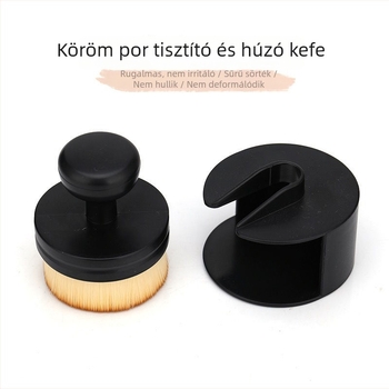 Push-Pull körömport tisztító ecset, kör alakú fej — Roronoa tisztító ecset, OEM, Kategória: Tisztító ecset