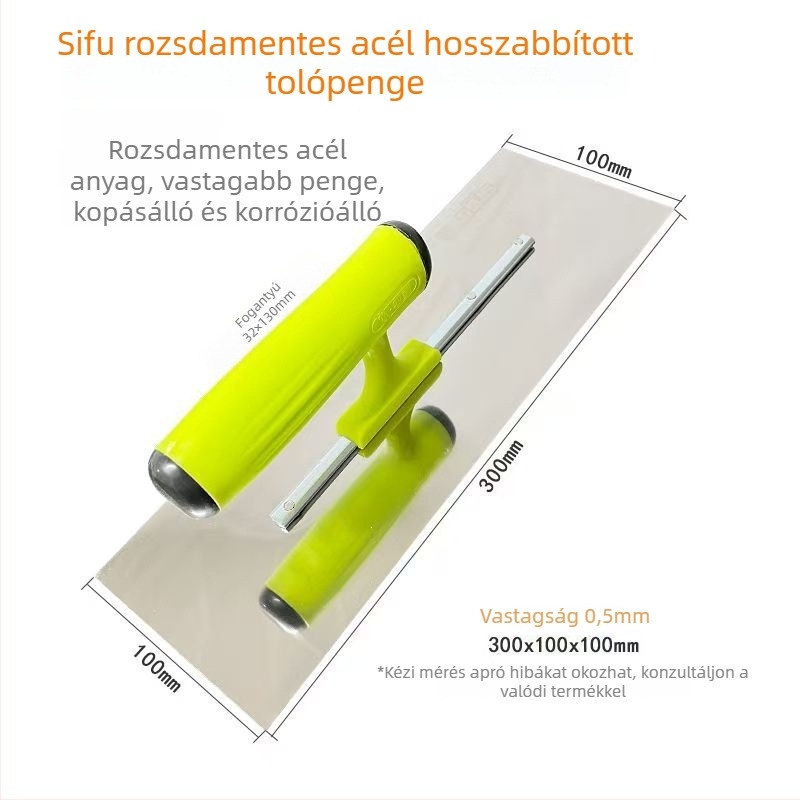 Glettelő kés Four Blessings, 0,5 mm vastagság, széles körű felhasználás