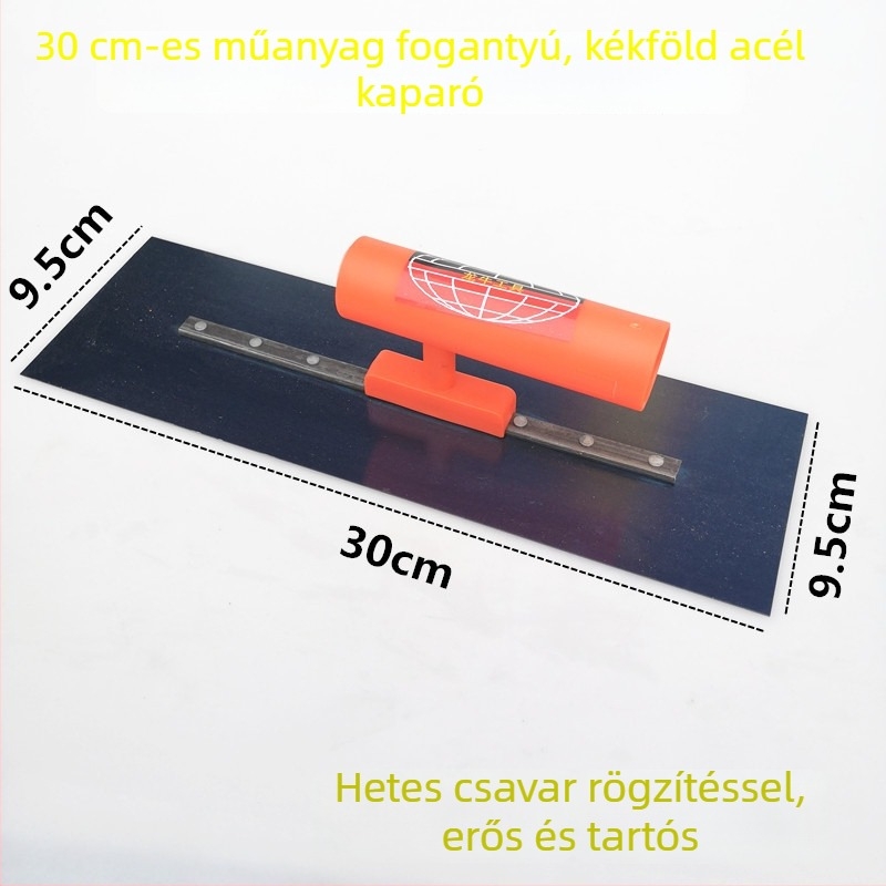 Gold Front glettelő készlet – szeg nélkül, rozsdamentes acél, glettkés és kaparó dekorációhoz és festéshez