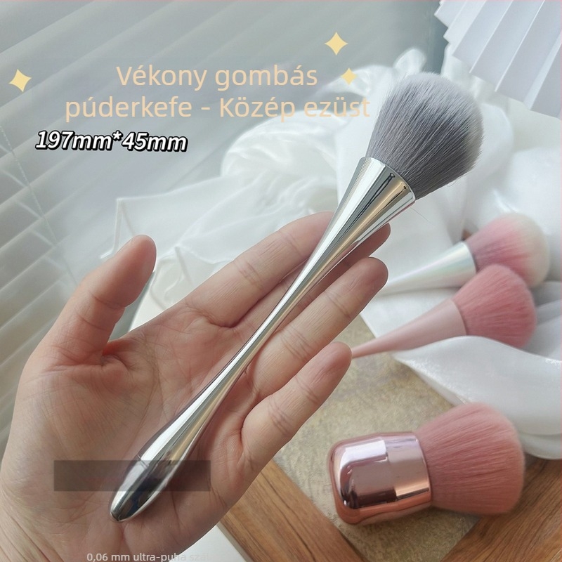 Körömpor-ecset japán hosszú nyéllel — köröm tisztítására és asztali por eltávolítására