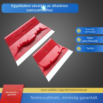 Rozsdamentes acél lapos glettelő kés gletteléshez