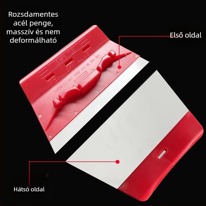 Rozsdamentes acél lapos glettelő kés gletteléshez