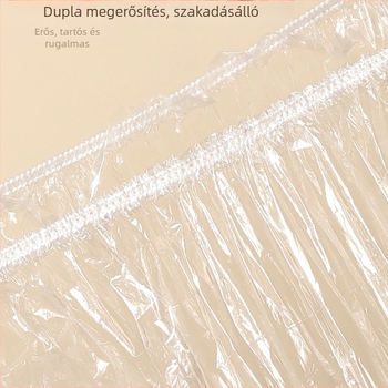 Egyszer használatos zuhanysapka, vízálló, vastagított, nők és gyerekek számára