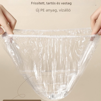 Egyszer használatos zuhanysapka, vízálló, vastagított, nők és gyerekek számára