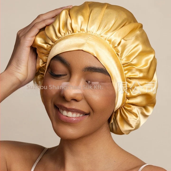 Mulberry selyem alvó- és zuhanysapka, 30-49 g, hajápolás