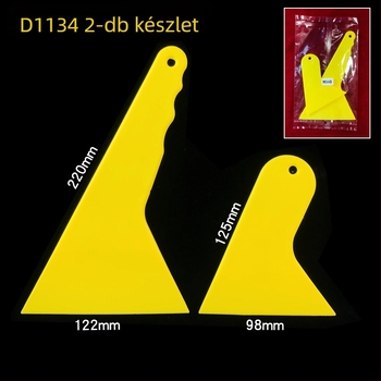 Műanyag kaparó tapétához és gitthez - lapos kés modell, tisztítás és film (Modell: lapos kés; Márka: High class; Alkalmazások: gitt, tisztítás, film, tapéta)