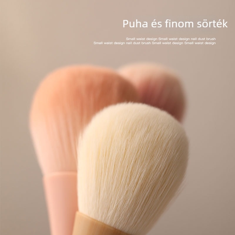 Hosszú nyelű poroló ecset a körmök művészetéhez – tisztító ecset körömszalonhoz, 24.9 g, hazai márka