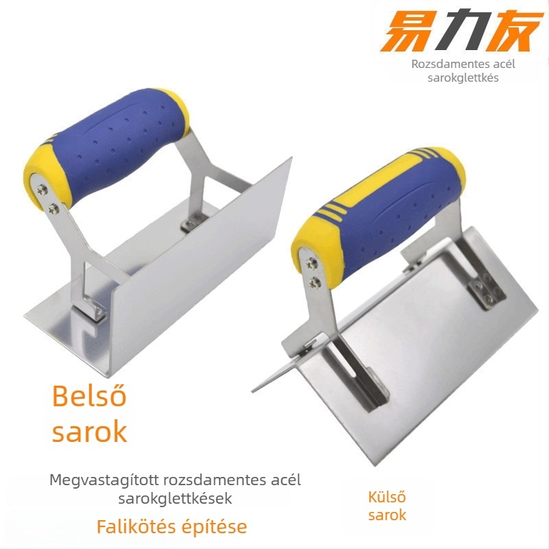 Sarkos glettelő spatula – falak sarkainak glettelésére szolgáló eszköz, diatomos glettelő reszelő (Eredet: Más; Származási ország: Afganisztán; Importálás: Nem; Márka: Más; Modell: Details)