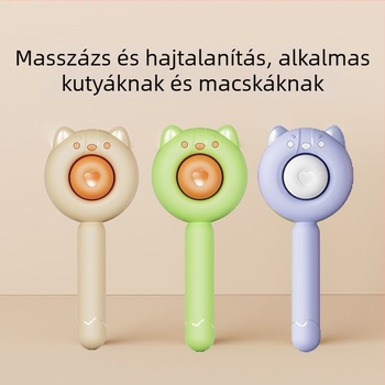 Aiwo Macska- és kutyafésű a laza szőr eltávolításához