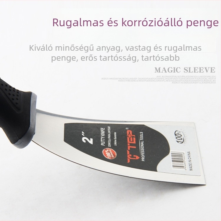 DTBD műanyag glettkés falkaparó