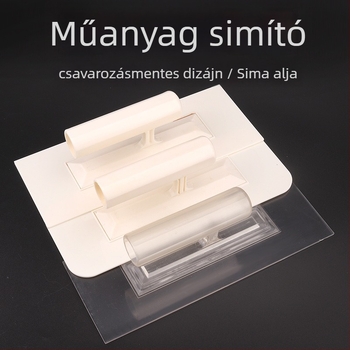 Jiuling Átlátszó Műanyag Spatula Diatomás Vakolathoz és Fal Finiseléséhez