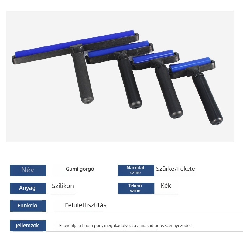 Szilikon tekercs meghajtás nélkül pormentesítéshez az elektronikai gyártás tisztatereiben, testre szabható.