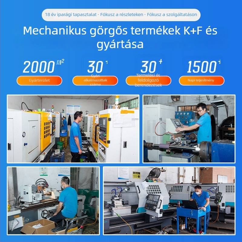 Szállítószalaghoz használt elektromos görgő, állítható sebesség 24–48 V, beépített DC brushless motor, master–slave hajtás