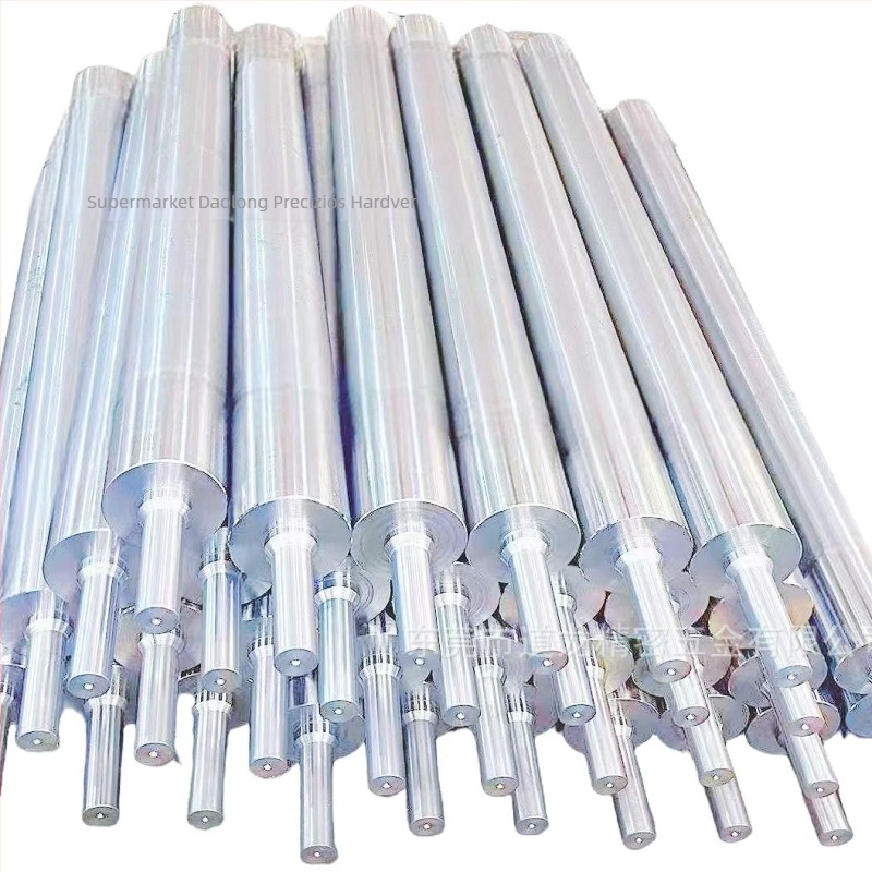 Testreszabható hajtás nélküli görgős szállítószalag krom felülettel és testreszabott feldolgozással; alkalmazások: bútoripar, élelmiszeripar, repülőterek, elektronika, logisztika