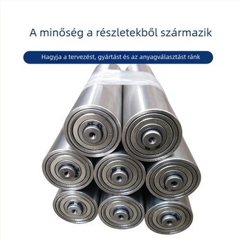 Jiahong motor nélküli görgő, zökkenőmentes cső, rozsdamentes acélból, összeszerelési vonalhoz és szállítószalaghoz