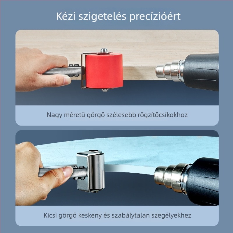 Élvédő görgő kettős csapággyal, fa kerékkel és henger rozsdamentes és szénacélból | imbot
