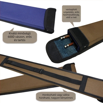 Violet hangszer táska íjak tárolására hegedűre, csellóra és bőgőre