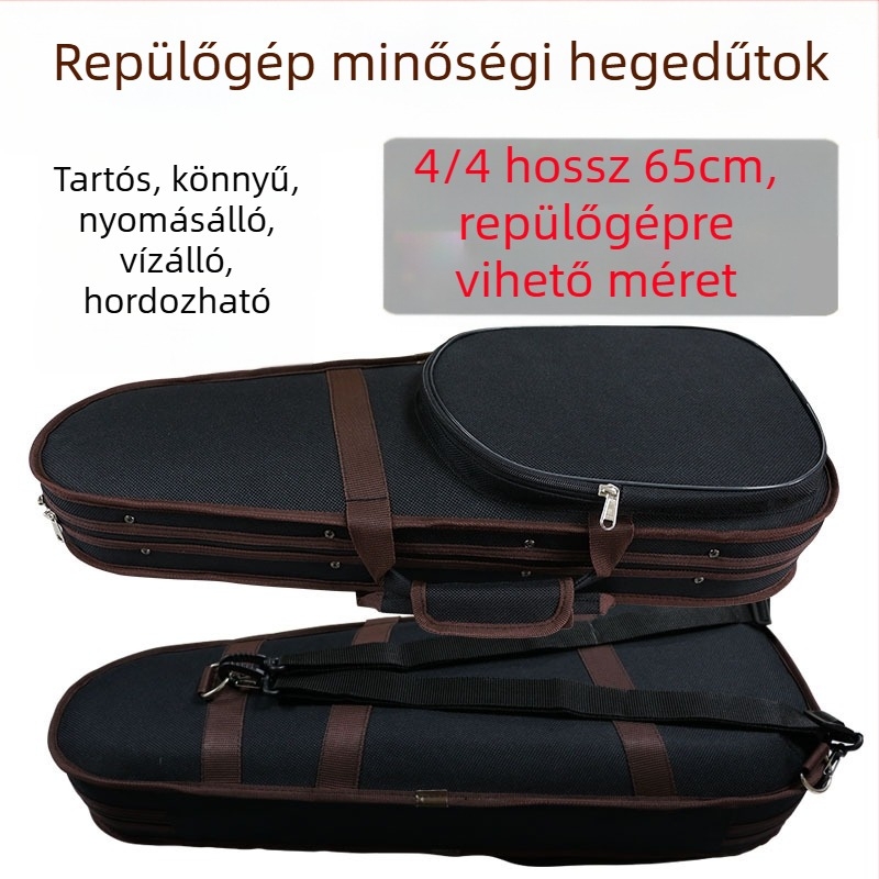 Violet hangszer táska íjak tárolására hegedűre, csellóra és bőgőre