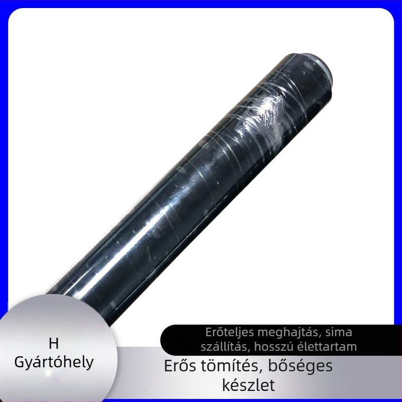 Poliuretán gumi görgő – külső görgő, rozsdamentes acélcső, gumírozott bevonat, dobátmérő testreszabható, tengelyátmérő testreszabható
