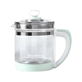 Wellness kanna purpurszínű testtel, kerámiás belső tartállyal, 1 L kapacitás, 220 V, 300–350 W