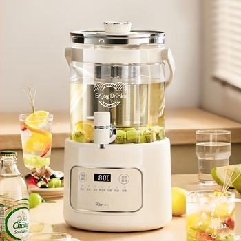 Teddy Bear Health Pot ZDH-F30F1, 3-4 L kapacitás, boroszilikát üveg teste, 220V, >1000W, elektronikus termosztát