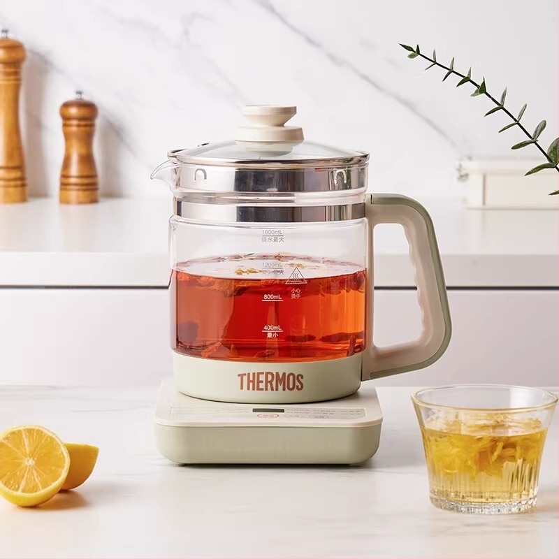 Thermos EHA-1617E egészségügyi termosz üvegtesttel, 1.0–1.5L, 220V, 500–1000W, digitális termosztát
