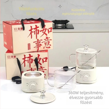 Health Pot A90 — 360W, 220V, belső üveges tartály, test boroszilikát üvegből készült