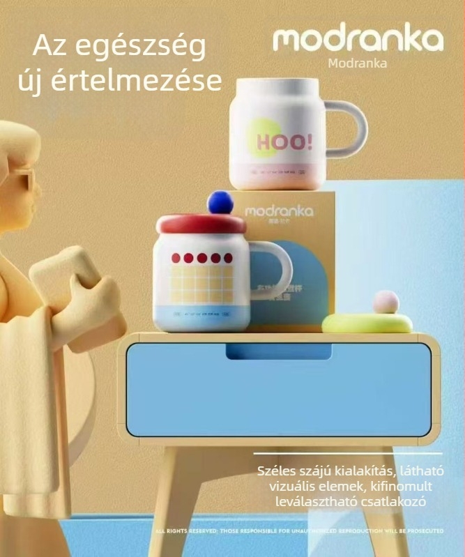 Health Pot A90 — 360W, 220V, belső üveges tartály, test boroszilikát üvegből készült