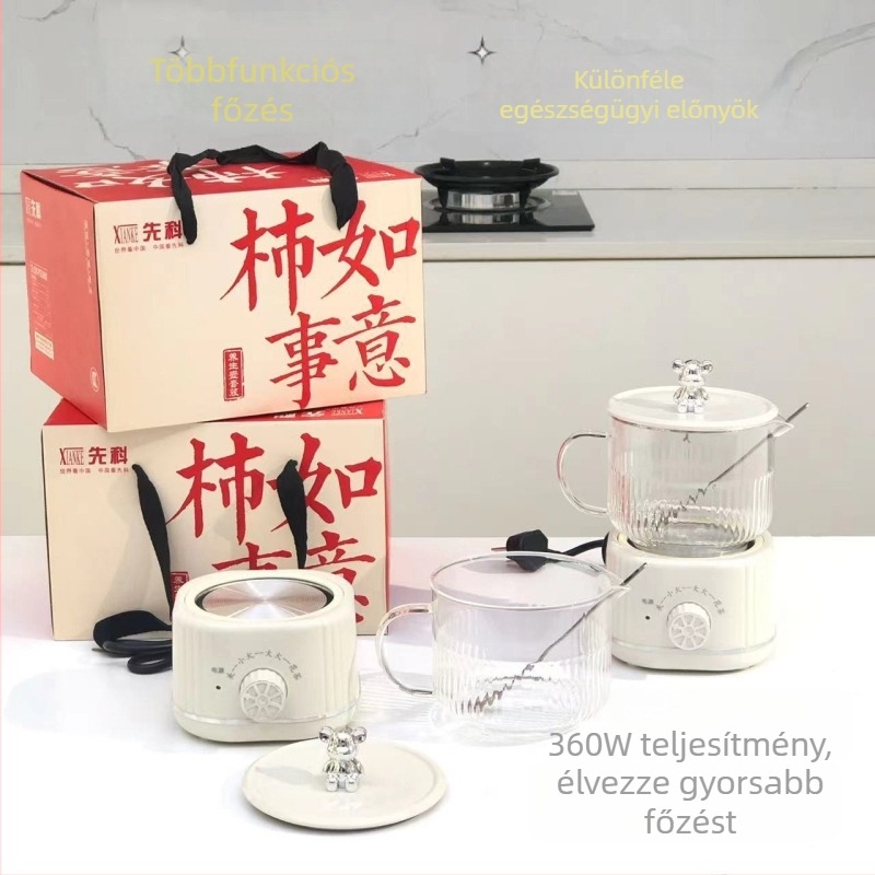 Health Pot A90 — 360W, 220V, belső üveges tartály, test boroszilikát üvegből készült