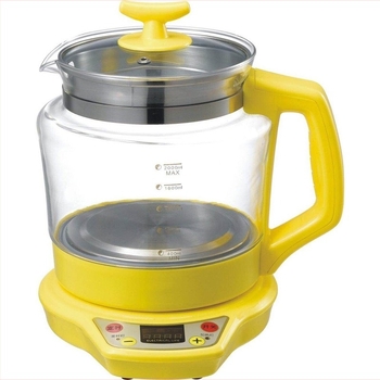 Magas boroszilikát üvegből készült egészségügyi főzőedény, 1,5–2 L kapacitás, 1000 W, 220 V, intelligens chip és hagyományos kínai gyógyászat decoctálása, modell DQ-801