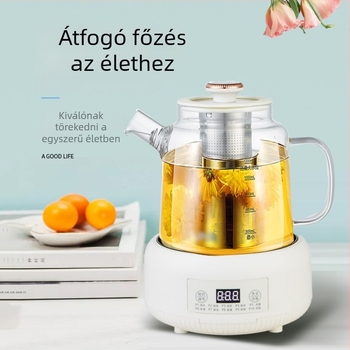 APJ-202 egészség teáskanna, 1200 ml, 220V, 600W, boroszilikát üveg