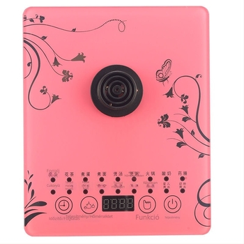 Multifunkcionális üvegbázis egészségtea kannához, változó frekvenciájú szigeteléssel, időzített üzem, automatikus kikapcsolás, 220V, 500-1000W