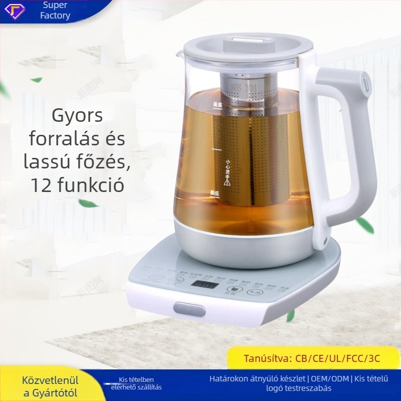 Kobili KBE905 Health Pot, 1.5–2L, 110V, 800W, Üvegtest